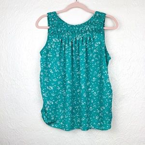 🌻 Elle sleeveless top blouse tank floral